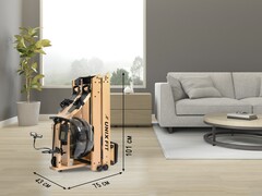 Гребной тренажер UnixFit Wood Rower Light RM9000PLW