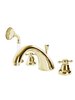 Cezares GOLF-BVD-01-M GOLF-BVD-01-M Смеситель на борт ванны с ручным выдвижным душем хром