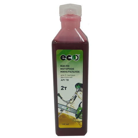 Масло 2-такт Eco API TB минеральное, 0,1л