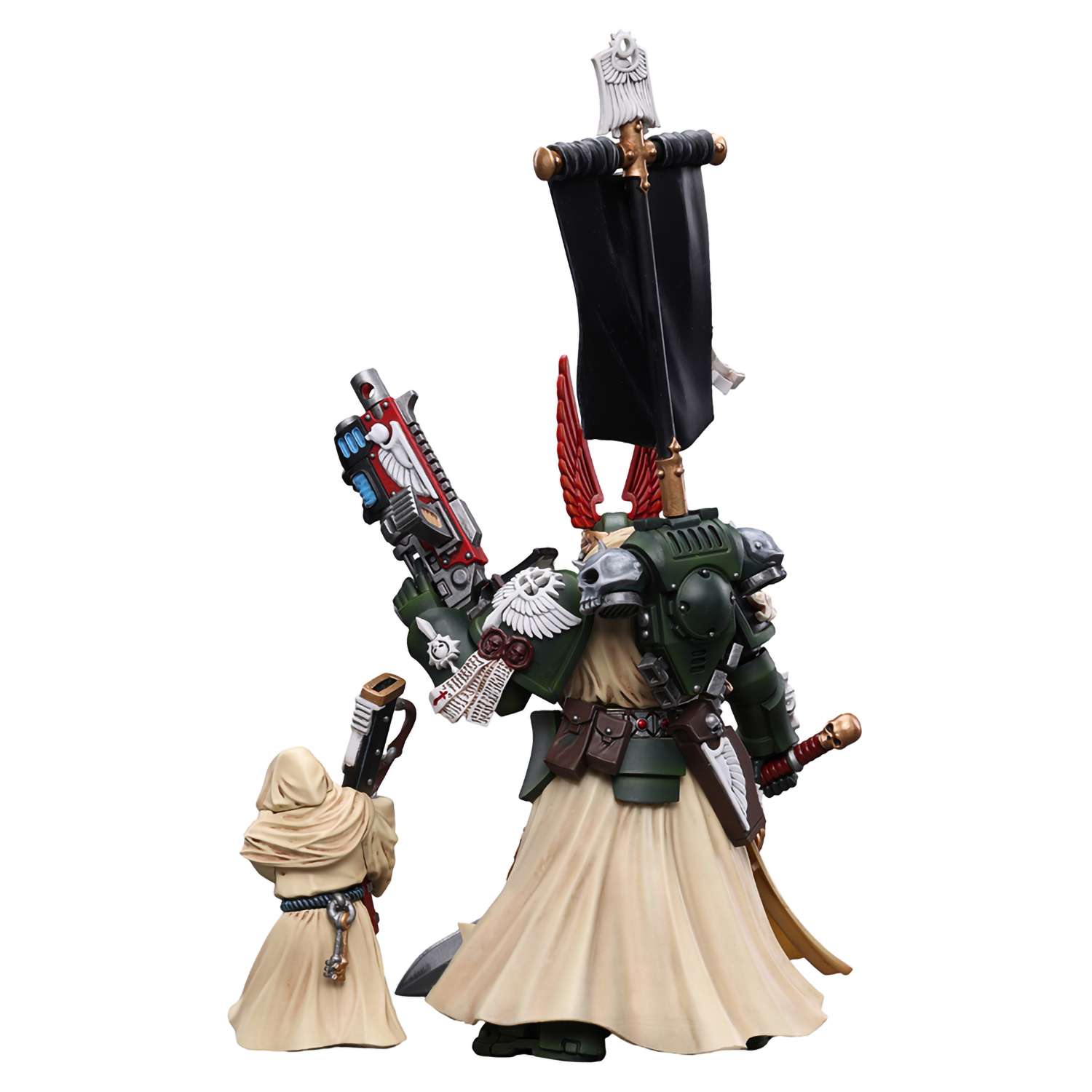 New 1/18 JoyToy Warhammer 40K Dark Angels Supreme Grand Master Azrael Figure