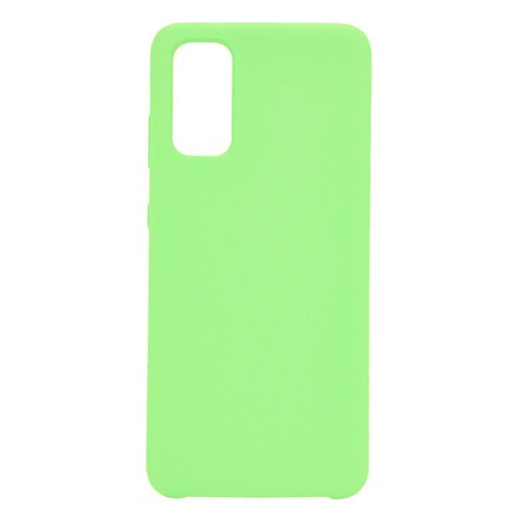 Силиконовый чехол Silicone Cover для Samsung Galaxy A41 (Салатовый)