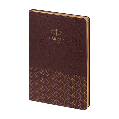 Ежедневник недатированный - Parker Logo, коричневый А5