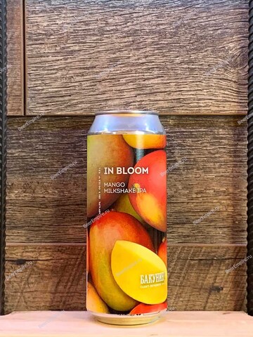 Бакунин Mango Milkshake IPA In Bloom 0,5 л. ж/б