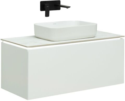 Allen Brau Infinity 1.21004.WM 100 Тумба под раковину, цвет: белый
