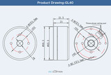 T-Motor СubeMars GL40 KV70