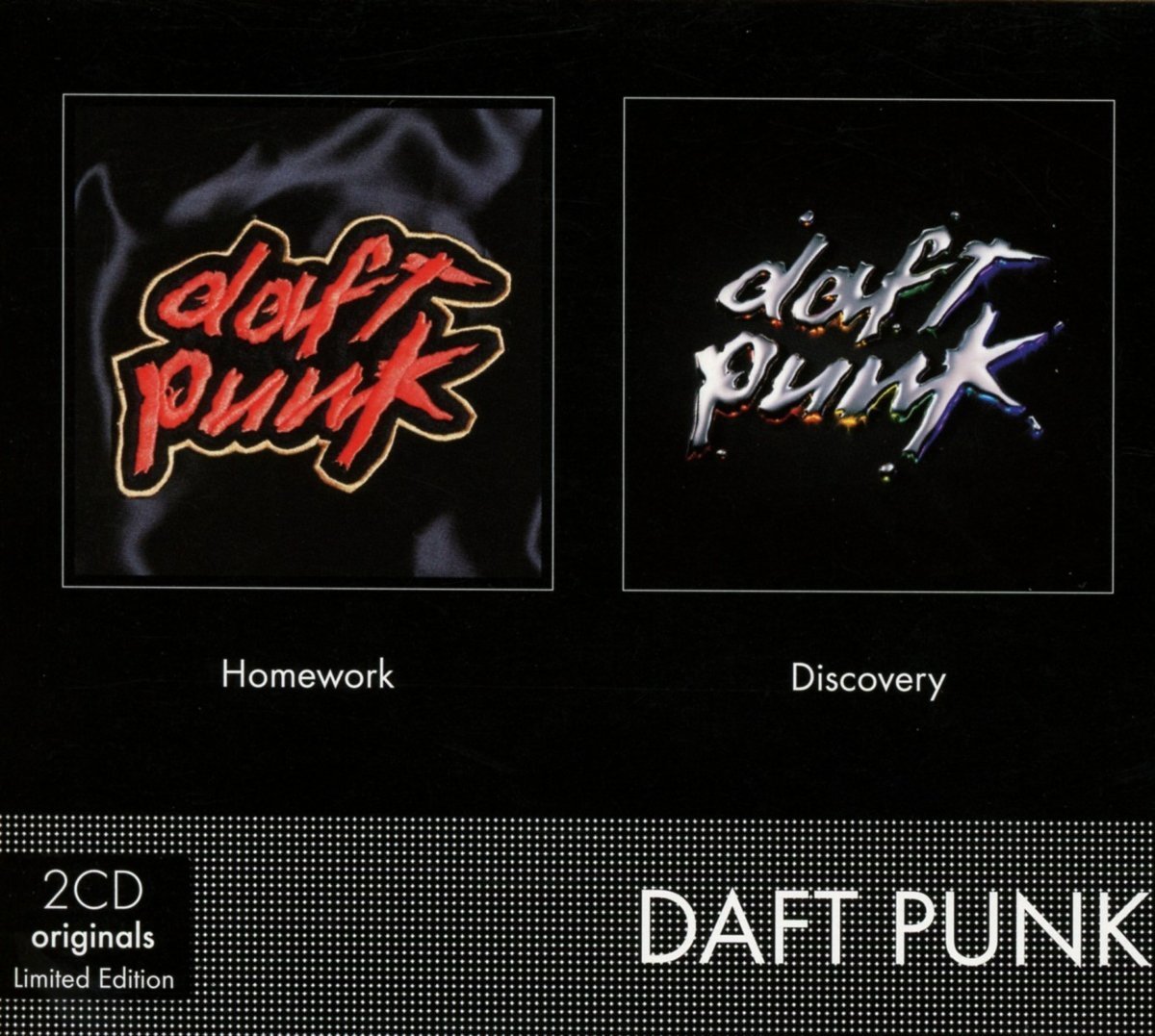 Da funk. Daft Punk homework обложка. Daft Punk - homework - 1997. Daft Punk Discovery обложка. Daft Punk Discovery CD.