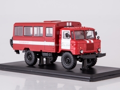 GAZ-66 fire engine staff 1:43 Start Scale Models (SSM)