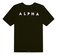 Футболка Alpha Industries Reflective Small Logo Black (Черная)