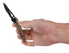Складной нож Leatherman Skeletool KBX Coyote (832615) | Multitool-Leatherman.Ru