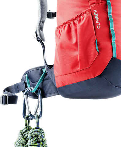 Картинка рюкзак туристический Deuter Climber 22 chili-navy - 4