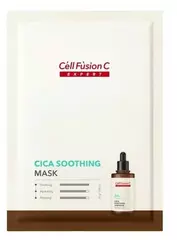 Маска Cell Fusion C восстанавливающая успокаивающая (набор 10 шт.*25 г.) - Cica Soothing Mask