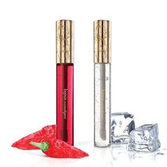 Гель для сосков Bijoux Indiscrets Cooling and Warming Nip Gloss на водной основе (2х13мл)