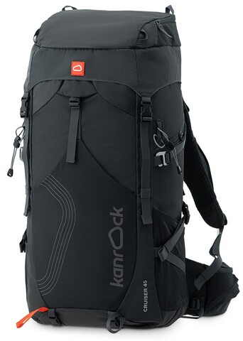 Картинка рюкзак туристический Kanrock Cruiser 45 Anthracite - 1