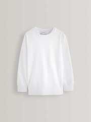 Лонгслив для девочки Next U36-731, Белый
