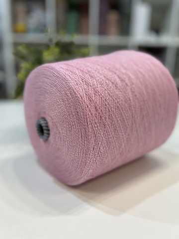 Меринос 50% c низкопилингуемым акрилом 50% E. MIROGLIO Twist 1400 розовый мулине. Колор 8TM