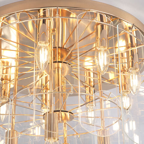 Потолочная люстра Eurosvet Claire 60170 золото