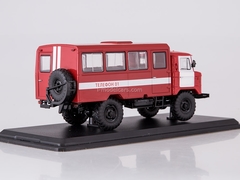 GAZ-66 fire engine staff 1:43 Start Scale Models (SSM)