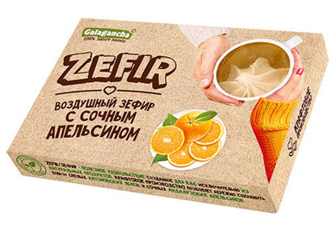 Зефир Берестов Galagancha с апельсином, 140г