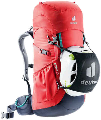 Картинка рюкзак туристический Deuter Climber 22 chili-navy - 5