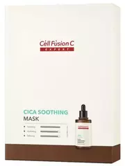 Маска Cell Fusion C восстанавливающая успокаивающая (набор 10 шт.*25 г.) - Cica Soothing Mask