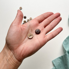 Пуговицы Кокосовые 13мм