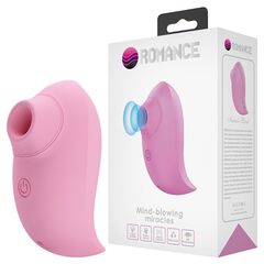 Розовый стимулятор клитора Inhale Bird - 