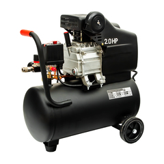 Компрессор поршневой масляный QUATTRO ELEMENTI KM 24-200 ( 200л/мин, 24л, 2л.с, 8 бар, 23кг) (Арт. 248-467)