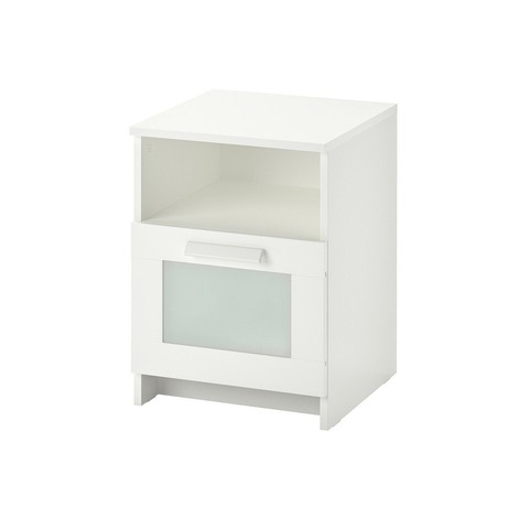 Тумба прикроватная СКАНДИ, 39*41*53, белый, BRIMNES