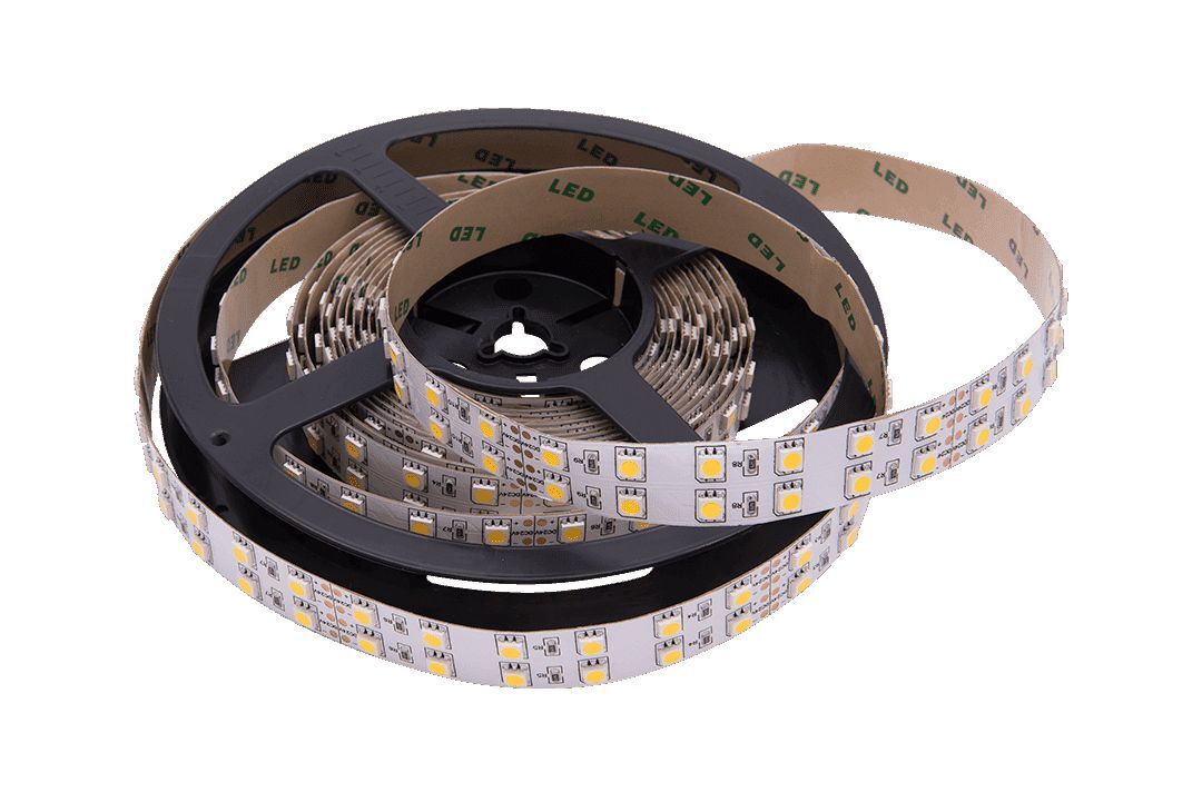 Светодиодная лента SWG 28,8W/m 120Led/m 5050SMD теплый белый 5M SWG5120-24-28.8-WW-М 009704