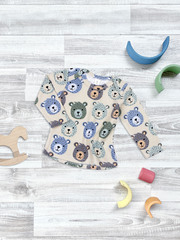 Футболка с длинным рукавом Mjölk Grizzly Bears