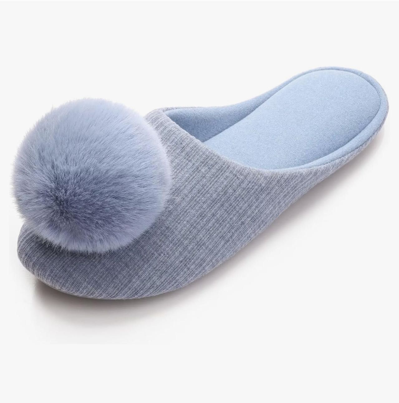Тапочки ZEPHYR HOME Кашемир бумбон голубой