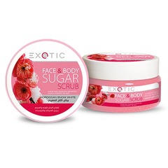 Exotic EX-09 Скраб сахарный для лица и тела  (B Moroccan Snow White)  300 ml