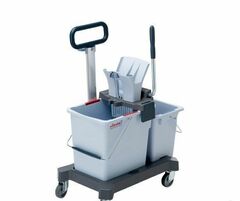 Тележка двухведерная Vileda УльтраСпид Про 25 л + 10 л.