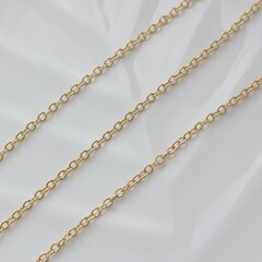 Цепочка 2,5*3 мм, позолота, 30см, А040-2 (30см)