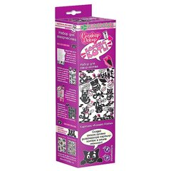 
          Набор для изготовления картины Клевер, 280х70х50 мм, декорирование, пластик, картонная упаковка, "Комикс. Коты"