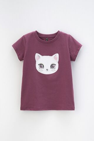 фуфайка  для девочки  КР 302252/амарант к431