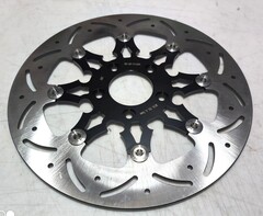 Диск для Harley Davidson SPORTSTER, DYNA, SOFTAIL, TOURING, TRIKE, V-ROD / черный / тормозной / передний / плавающий