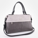 Сумка Саломея 110 мульти итальянский серо-черный