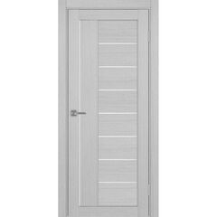 Купить Межкомнатная дверь экошпон Турин 524.21 дуб серый остеклённая