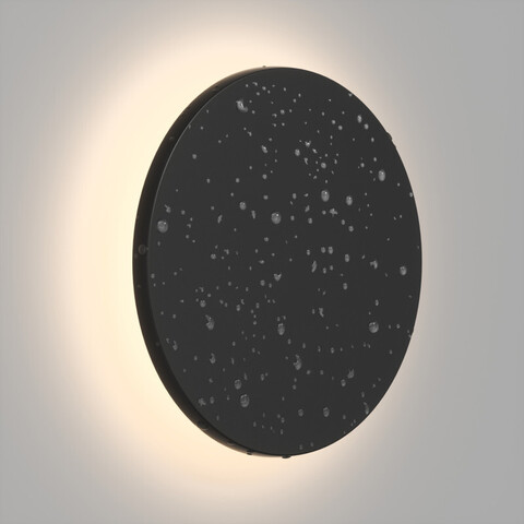 Уличный настенный светодиодный светильник Denkirs Alta DK9781-BK