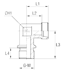 Штуцер FB90 DL35 BSP 1.1/4" (корпус) CAST