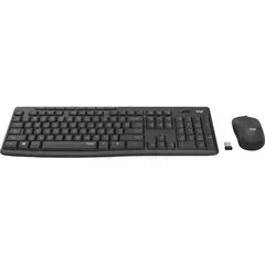 Комплект кл-ра+мышь беспров. Logitech MK295 black (USB, 111+8 клавиш, Multimedia) (920-009807)