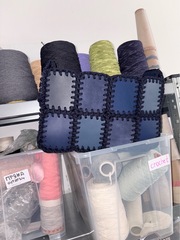 SAMPLE SEVA MULTI NAVY SUEDE M