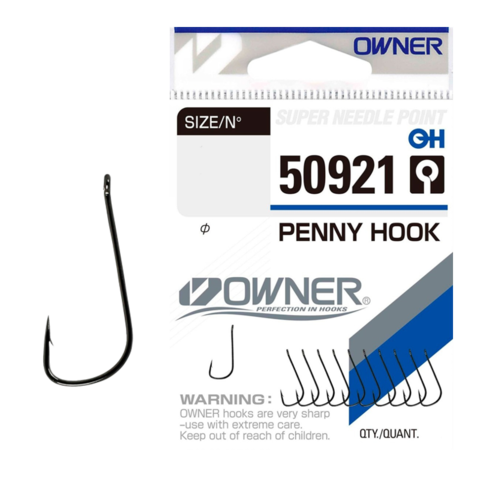 50921 №8 Крючки OWNER Penny Hook-Bc / продажа от 5 уп.