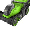 Газонокосилка аккумуляторная Greenworks GD40LM411, 40V, бесщеточная, 41 см, c 1хАКБ 4Ач и ЗУ (2521007UB) — фото 7
