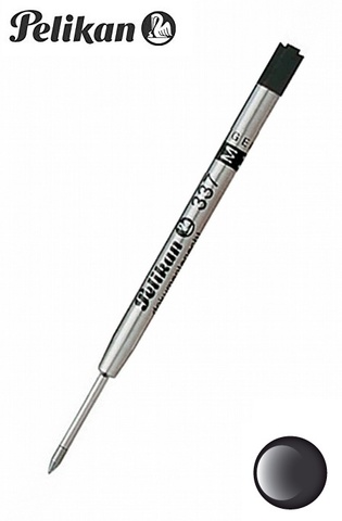 Стержень Pelikan Giant 337 M для шариковой ручки, формат G2, Middle, Black (915405)