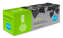 Картридж лазерный Cactus CS-CB542A CB542A желтый (1400стр.) для HP CLJ CP1215, 1515, CM1312