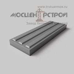 Тактильная Плитка 500х180х50 Продольный Риф