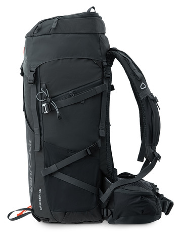 Картинка рюкзак туристический Kanrock Cruiser 45 Anthracite - 3