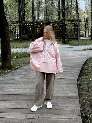 Анорак из плащевой ткани